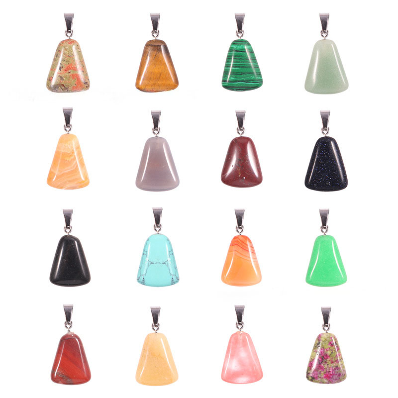 20 stks/zak Carving Wit Krista - Crystal Pendant Necklace Natural Stone recensie en prijs