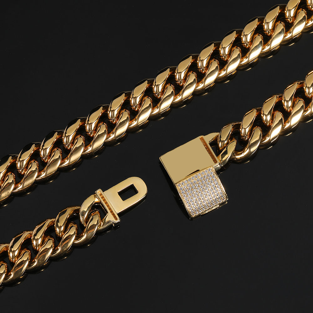 12Mm Miami Mens Cubaanse Schak - Cuban Link Chain 12Mm recensie en prijs