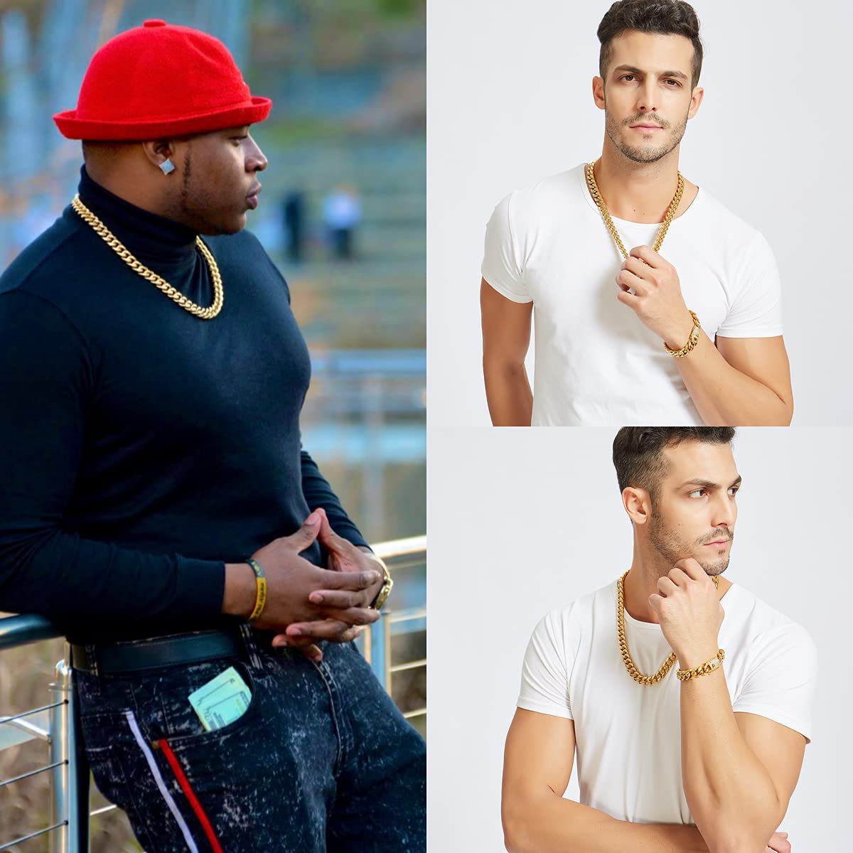 6-12mm Hip Hop Cubaanse Kettin - Cuban Link Chain 12Mm recensie en prijs