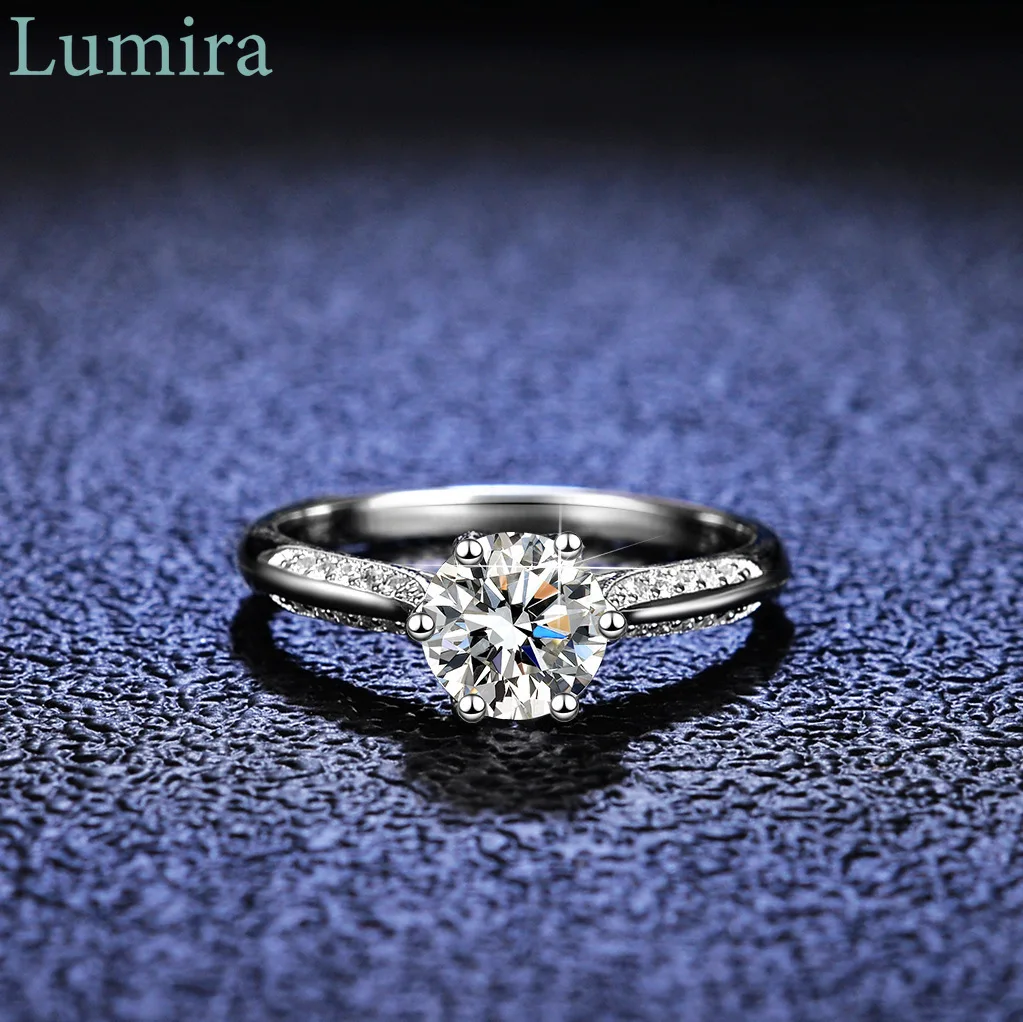 Lumira 1-karaats moissaniet ve - Moissanite Engagement Ring 1 Carat recensie en prijs