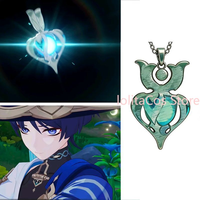 Genshin Impact Wanderer metale - Anime Pendant Necklace recensie en prijs