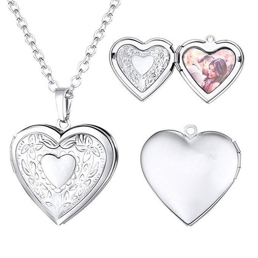 Heren Dames Ketting Vriend Sie - Heart Locket Necklace Photo recensie en prijs