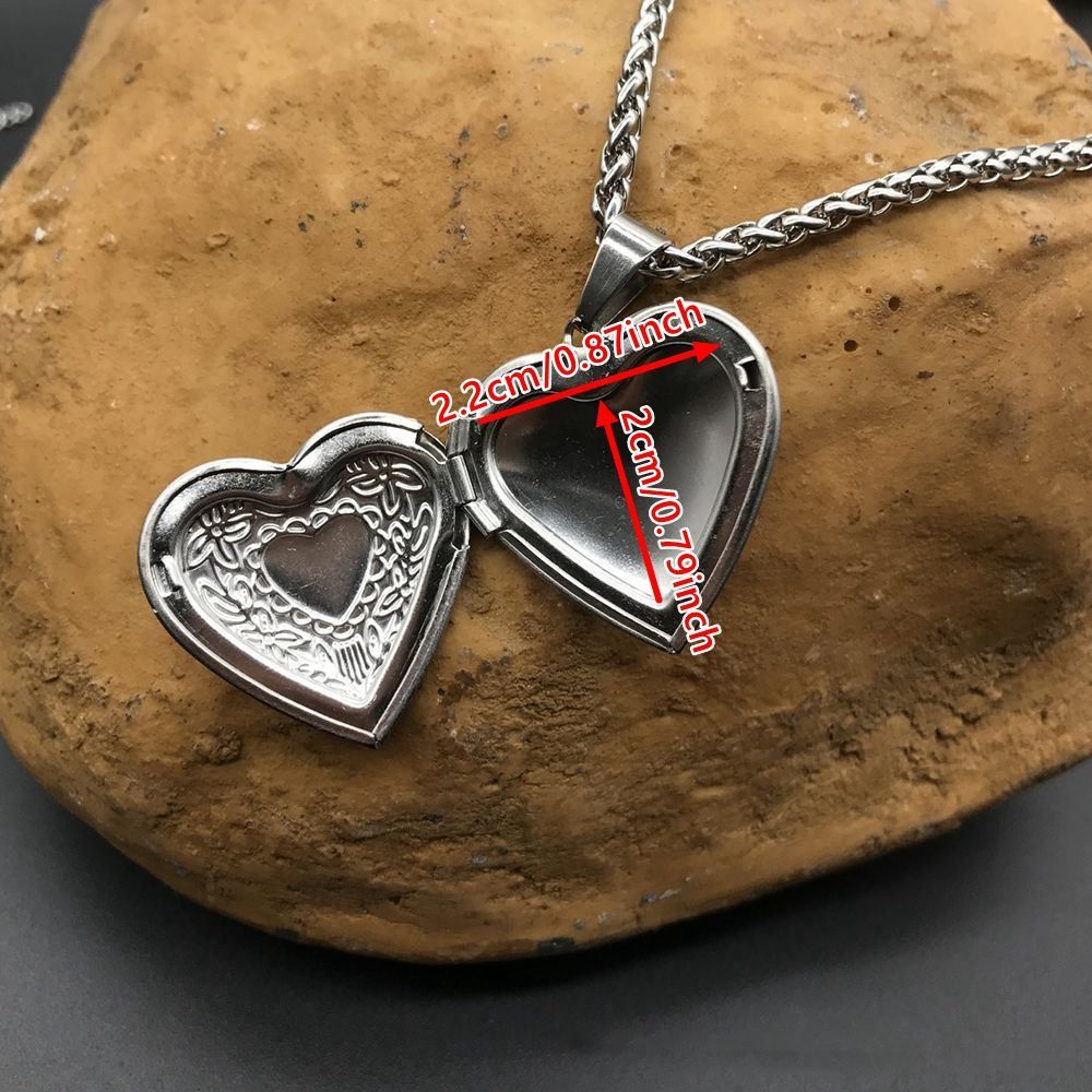 Heren Dames Ketting Vriend Sie - Heart Locket Necklace Photo recensie en prijs