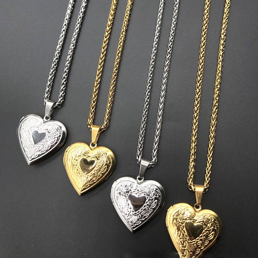 Heren Dames Ketting Vriend Sie - Heart Locket Necklace Photo recensie en prijs